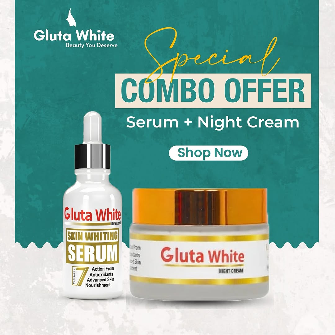 Gluta White Cream + Serum